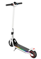 Trottinette Électrique En Gros de Haute Qualité 130W pour Enfants avec Lumières LED, Scooter Poussé au Pied pour Enfant et Lumière LED Respiration au Pédalier