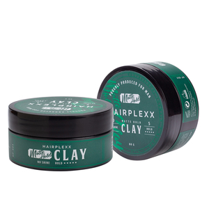 Arcilla para Peinar el Cabello a Base de Agua con Acabado Mate de Alta Fijación, Orgánica, para Cabello Rizado y Seco, Usada por Barberos - Product Image 6