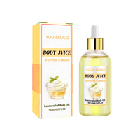 Corps entier utilisable réapprovisionne l'hydratation de la peau huile pour parfum corps huile de vanille huile pure parfum corps soins de la peau