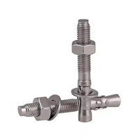 Boulons d'ancrage à Expansion en acier inoxydable SS304 SS316 SS316L