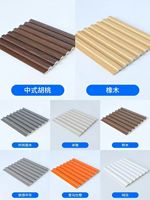 FORMORE 2026, Nuevo Panel de Pared Decorativo para Interiores, Resistente al Agua, Revestimiento de PVC, Compuesto de Madera y Plástico, Panel de Pared WPC Acanalado