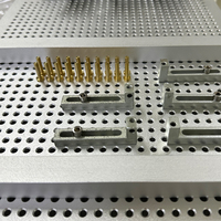 Impresora de plantilla manual de alta precisión Shengdian SMT, máquina de impresión de PCB plana pequeña de 220V para placas de circuito PCB