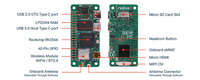 Radxa Zero 3W Quad-Core RK3566 Mini SBC WiFi 6 5.4 Sin Conector GPIO, Kit de Desarrollo de Computadora de Placa Única Linux IoT