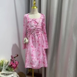 HIPPO KIDS Robe pour <span class=keywords><strong>12</strong></span> <span class=keywords><strong>ans</strong></span> Robe à fleurs pour enfants 2024 Vêtements pour adolescents Filles - Product Image 5