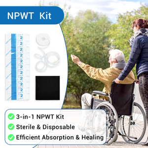 Sistem Terapi Luka Tekanan Negatif BLUENJOY, Perban <span class=keywords><strong>VAC</strong></span> Luka, Perlengkapan Perban NPWT, Terapi Rehabilitasi - Product Image 5