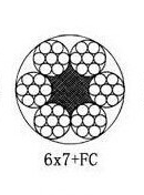 مبطنة بالبولي فينيل ، حبل 4 7/5 ، 6x + <span class=keywords><strong>FC</strong></span>-سعر المصنع ، مقاوم للطقس ، معبأ بملف - Product Image 4