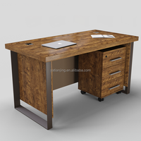 Bureau de travail moderne convertible en panneaux MDF, réglable en hauteur avec double moteur, anti-collision, pour usage domestique