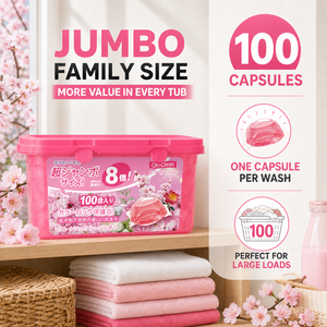 Capsules de lessive parfumées luxueuses à dissolution rapide pour un linge exceptionnellement doux et propre à chaque fois - Product Image 1