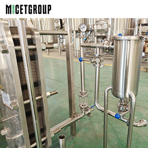 Machine de brassage de bière Ale Lager 350L pour brasserie, 2 cuves, contrôle PID, avec plateforme de travail, en SUS304, à vendre - Product Image 6