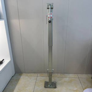 รถเข็นแคมป์ปิ้งแบบสามล้อ 8000 ปอนด์ ชุบกัลวาไนซ์ พร้อมที่จับแบบมีขาตั้ง 3 ระดับ สภาพใหม่ สำหรับรถพ่วง RV - Product Image 2