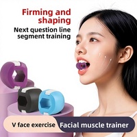 Appareil d'exercice professionnel pour la mâchoire en silicone pour hommes et femmes, pour affiner le visage et tonifier le cou