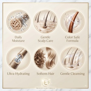 GATASE – Shampoing Capillaire Bio Lissant et Hydratant <span class=keywords><strong>pour</strong></span> <span class=keywords><strong>Cheveux</strong></span> Secs et <span class=keywords><strong>Bouclés</strong></span>, Soin <span class=keywords><strong>Naturel</strong></span> <span class=keywords><strong>pour</strong></span> Tous Types de <span class=keywords><strong>Cheveux</strong></span>, Marque Privée - Product Image 3