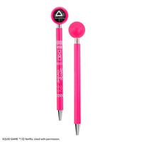 Stylo Gel 1,0 mm en Plastique, Motif Artístico, Cadeau Promotionnel pour Événements, Vente en Gros, Officiel Coréen, Thème Squid Game 3