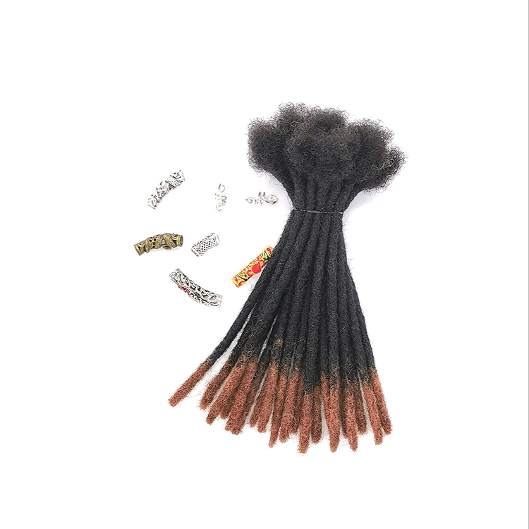 Vast Hair Workshop Craft Detail 5 for KAMA Brazilian Virgin Remy Human Straight Dreads Extensions Ombre Crochet Dreadlocks for Men/Women-Wholesale All Colors