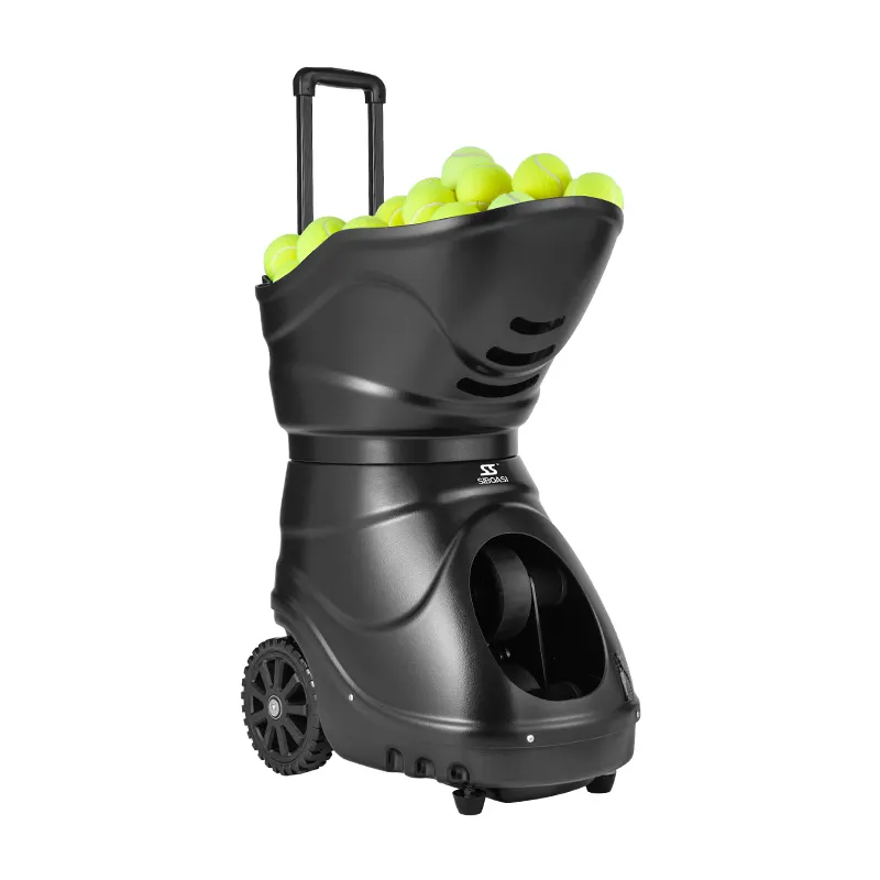 Intelligent tennis equipment siboasi T2202A automatic and portable tennis practice tennis ball machines with mobile app