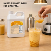 Leverancier van Bubble Tea, groothandelsprijs, 2,5 kg Mango fruitsap drank voor melktheewinkels