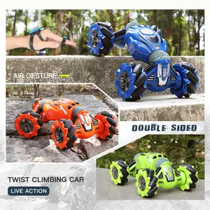 2019 Top sell 1/10 gesture induction twisting off-road vehicle with dance RC Cars Stunt Car Christmas gifts