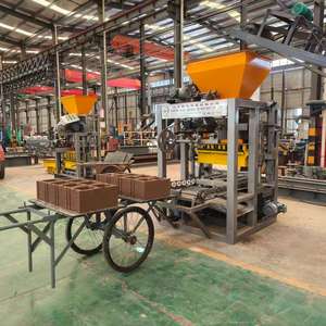 Machine à Briques la Plus Populaire QT4-24 pour la Fabrication de Blocs de Béton, Produit des Briques Creuses de 6 et 9 Pouces au Nigeria - Product Image 5