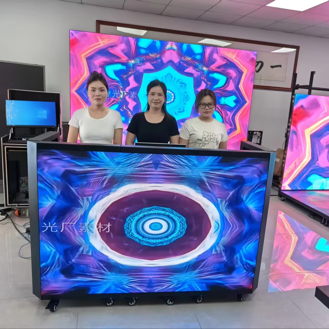 LED DJ Booth P2.6 Waterproof Foldable GOB 3d Advertising Display for Nightclub Wedding Stage Event