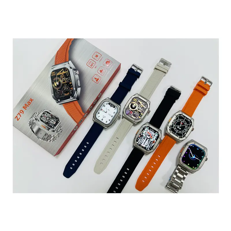 Z79 Max Smartwatch - IP68, Heart Rate, & Message Reminders