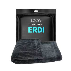 OEM/ODM 1200gsm-1600gsm 60x90cm Heavy-Duty streepvrije glanzende microvezel autowasdoek autowashanddoek - Product Image 1