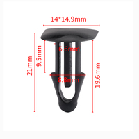 Fournisseur d'usine 02200, attaches et clips en plastique, clips de voiture, rivets en plastique, clips automobiles