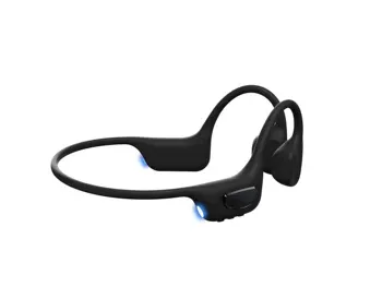 Heart Rate Monitoring Step Counting Bone Conduction Headphones High-end IPX8 Water Resistance LED Battery Indicator
