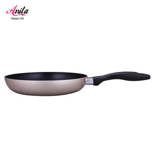 Venta caliente Sartén de lujo Wok Cacerola de fondo plano Pancake Pan Wajan & Panci Pemanggang Sartenes Set - Product Image 2