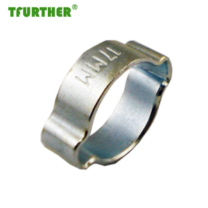 Colliers <span class=keywords><strong>de</strong></span> <span class=keywords><strong>serrage</strong></span> <span class=keywords><strong>à</strong></span> double <span class=keywords><strong>oreille</strong></span> fixes professionnels en acier inoxydable 100 pièces/approvisionnement ponctuel <span class=keywords><strong>de</strong></span> sac - Product Image 1