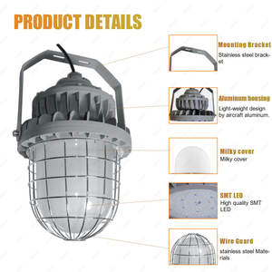 Lumière LED antidéflagrante en alliage d'aluminium IP66 Nema 4X 100W 5600k à économie d'énergie à haut rendement avec garantie de <span class=keywords><strong>5</strong></span> ans - Product Image 3
