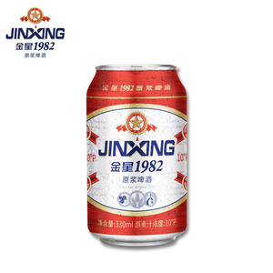 Bière artisanale Jinxing 1982 Original <span class=keywords><strong>Lager</strong></span>, en bouteille et canette 330ml, lot de 24 canettes, boisson alcoolisée, approvisionnement en gros, primée, 2,5% d'alcool, directement de l'usine - Product Image 2