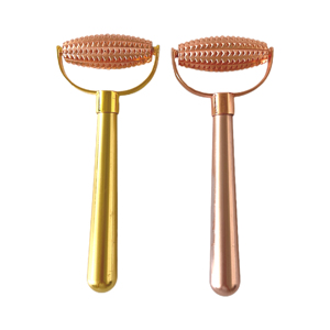 Rodillo de acero inoxidable de Jade facial masajeador de etiqueta privada personalizado DIY para masaje - Product Image 2