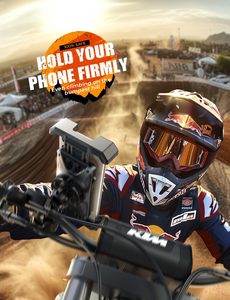 ที่ยึดโทรศัพท์ LISEN สำหรับมอเตอร์ไซค์ 1s แบบล็อคเร็ว ป้องกันการสั่นสะเทือน ที่ยึดโทรศัพท์สำหรับจักรยานยนต์ไฟฟ้า แฮนด์จับมอเตอร์ไซค์วิบาก สำหรับโทรศัพท์ขนาด 4.6-7 นิ้ว - Product Image 3