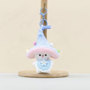 Peluche personnalisable peluche porte-clés fée sac breloque peluches pour Halloween noël brodé PP coton Logo accepté cadeau - Product Image 4