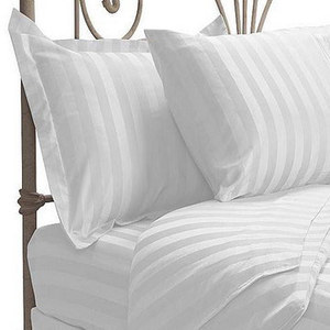 100% cotton sateen sọc patern khách sạn giường dòng giường đặt - Product Image 5