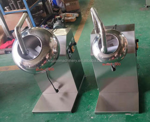 Sử dụng thương mại caramelized Hạt máy sô cô la đường lớp phủ Pan máy cho đậu phộng - Product Image 3