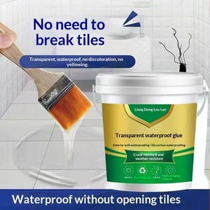 Revêtement imperméable en polyuréthane transparent écologique pour la réparation de carreaux, les murs extérieurs, les salles de bain, les piscines, la réparation des fuites et l'étanchéité des fissures - Product Image 2