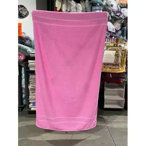 Serviettes de bain complètes en tissu éponge tissé à motif grain d'or assorti, rectangulaires, pour adultes - Product Image 6