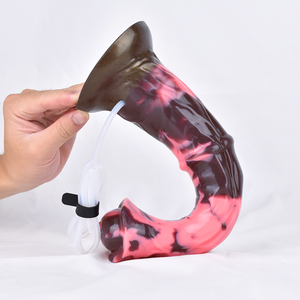 FAAK Manual Control Delay Ejaculation Squirting Dildo <strong>Pussy</strong> Lesbian <strong>Massage</strong> <strong>Wand</strong> for Masturbate with Pump - Product Image 5