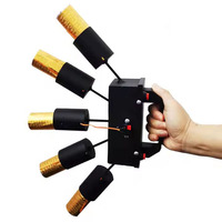 Pistolet à Pyro Froid Portable pour Fontaines d'Étincelles Froides, Mini Lanceur d'Étincelles Portatif, Système de Tir de Feux d'Artifice de Scène pour Mariages