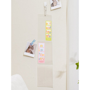 Album di foto da appendere a 4 pezzi con 6 scomparti Album di foto di nozze in plastica per porta carte con copertina personalizzata in PP ottima Idea regalo - Product Image 1