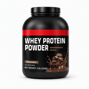Isolat de protéines de lactosérum en poudre, 90 % de protéines, haute absorption pour la croissance et la récupération musculaire - Product Image 1