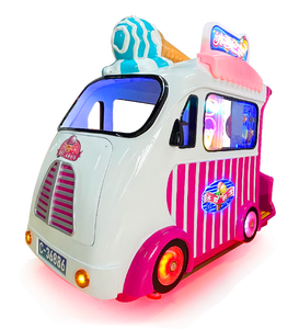 CE gelato divertente per bambini giostre 4 posti per famiglia Swing Bus di intrattenimento videogioco per interni a gettoni gioco per bambini - Product Image 5