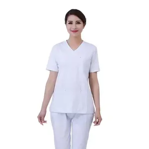 Bata de Enfermera, Bata de Médico, Bata de Quirófano, Bata de Aislamiento, Ropa de Trabajo para Clínica Dental y Hospital Veterinario - Product Image 5