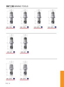 U47/u85/u135 कोयला खनन कटर पिक मिश्र धातु गोली के दांत - Product Image 4