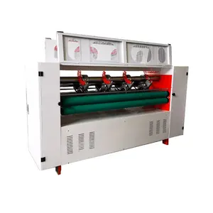 Thin Edge Blade Slitting Scorer Machine For Corrugated Cardboard Box Making