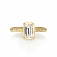 Bague de mariage pour femme Lotus 1ct, luxe léger, argent sterling S925 plaqué or 18 carats, bague en moissanite