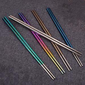 Bacchette in Titanio Puro Ecologiche con Logo Personalizzato, 248mm 18g, Marca NH, per Campeggio, Escursionismo, Viaggi, Attività all'Aperto, Colore Naturale - Product Image 6