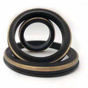 Easy Installation 2'' Buna Hammer Union Lip Seal Ring With Brass