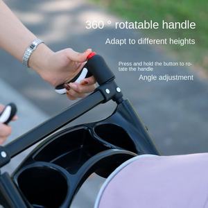 Wholesale Luxury Portable Large Foldable Pet <b>Stroller</b> Transparent Oxford Material Elegant Fashionable for Outdoor Use Cats <b>Dogs</b> - Product Image 6